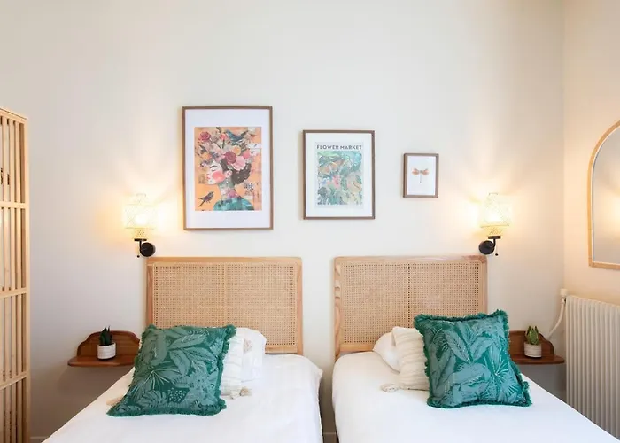 شقة L10 Staywiz Us - Clemenceau Central, Next Train Station *