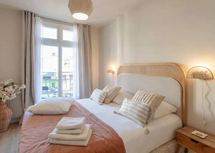 شقة L10 Staywiz Us - Clemenceau Central, Next Train Station نيس